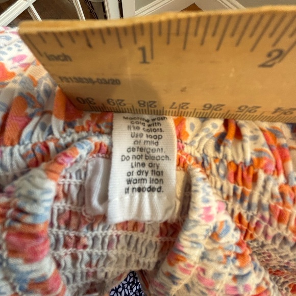 Japna Floral Maxi Dress with Orange and Pink Accents - Picture 11 of 14